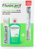 Fluocaril Toothpaste 125ml + Mouthwash 500ml + Toothbrush Pack