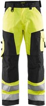 Blaklader Werkbroek High Vis zonder spijkerzakken 1566-1811 - High Vis Geel/Zwart - D104