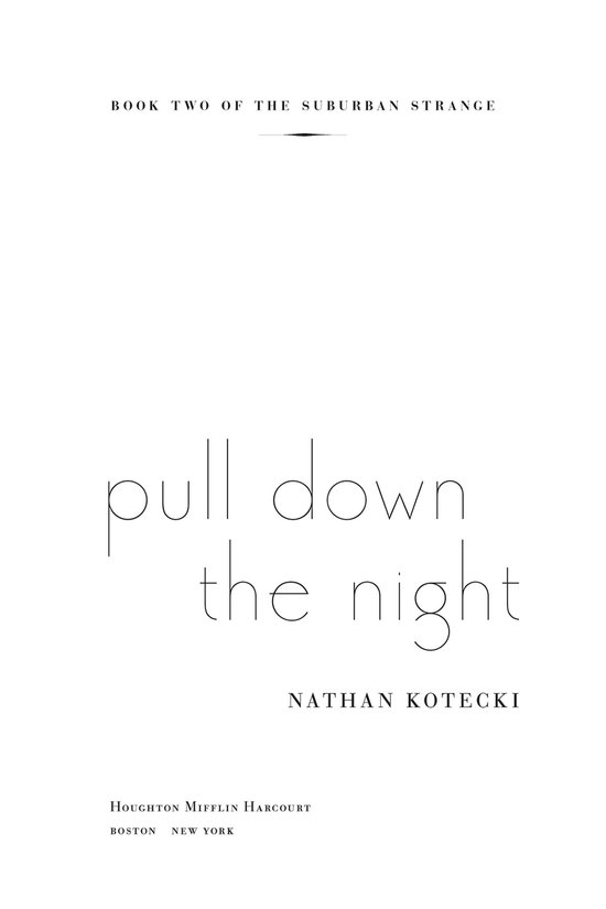 Pull Down the Night - cover