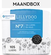 LILLYDOO Huidvriendelijke Luiers - Maat 7 (15+ kg) - 105 Stuks - Maandbox