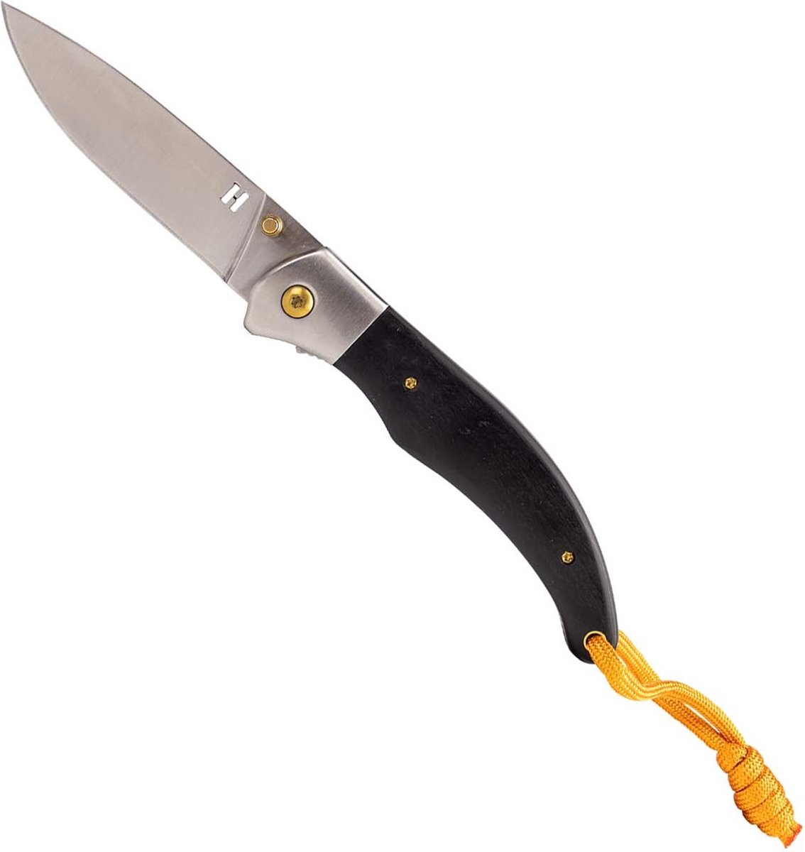 Homey's Jean Zakmes - Outdoor - RVS/pakkahout - 4 keycords - linerlock
