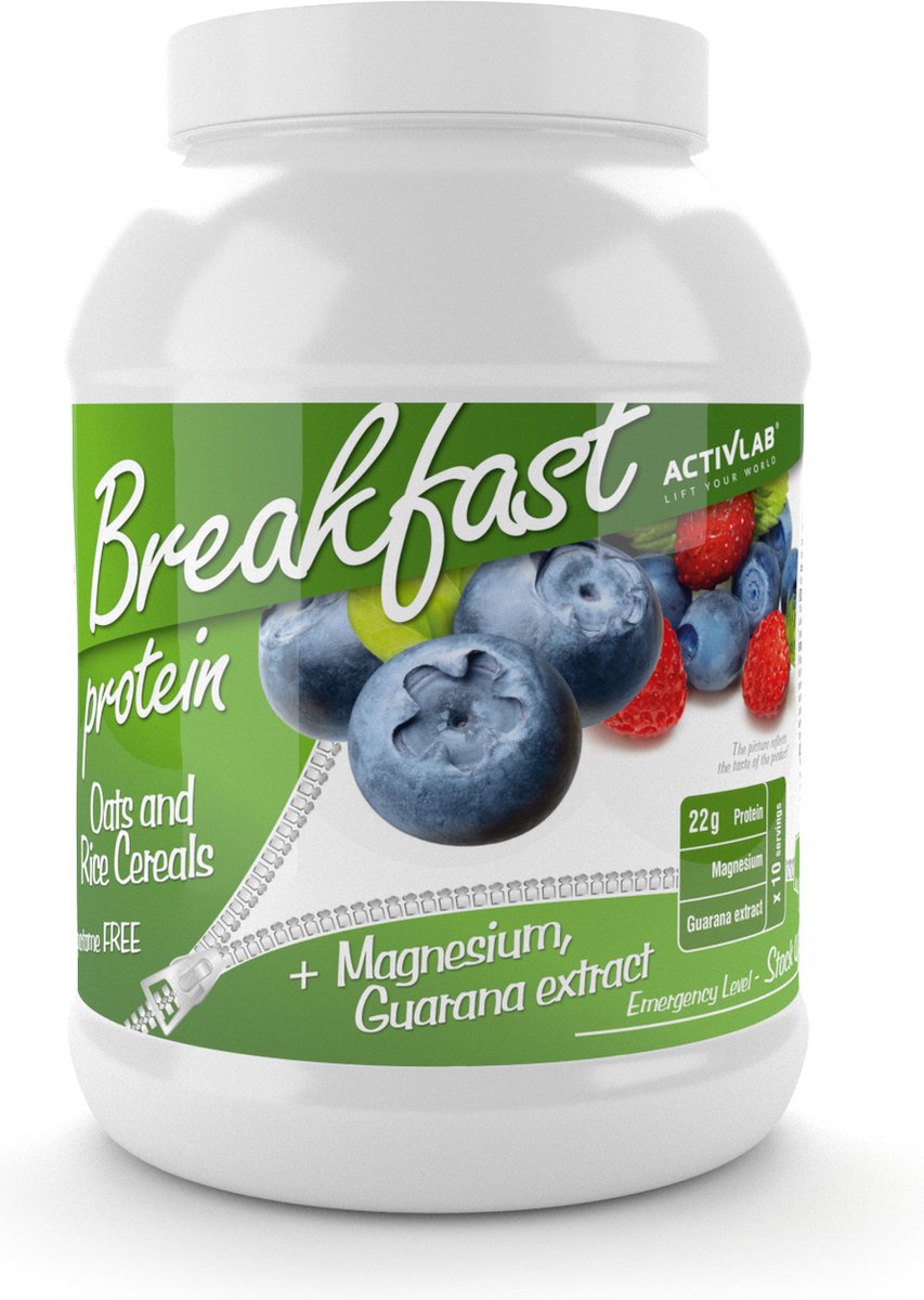 Activlab Protein Breakfast (1000g) Forest Fruit - Eiwitten - Maaltijdvervangers