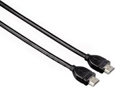 Hama HDMI Aansluitkabel HDMI-A stekker, HDMI-A stekker 5.00 m Zwart 39667 Audio Return Channel (ARC), Ultra HD-HDMI HDMI-kabel