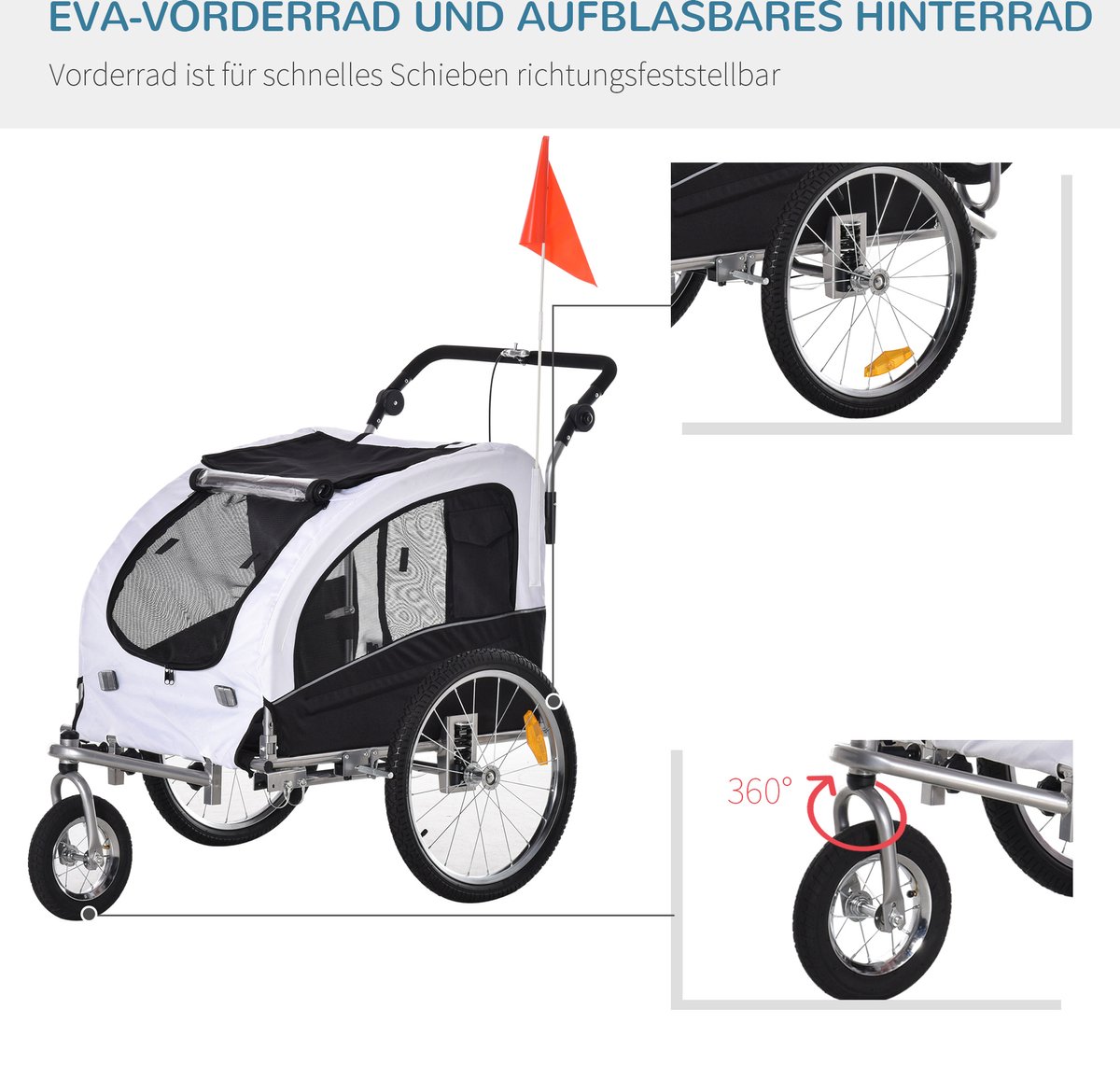 Pawhut hondenfietskar: 11x de beste van 2025 [Actiemaand