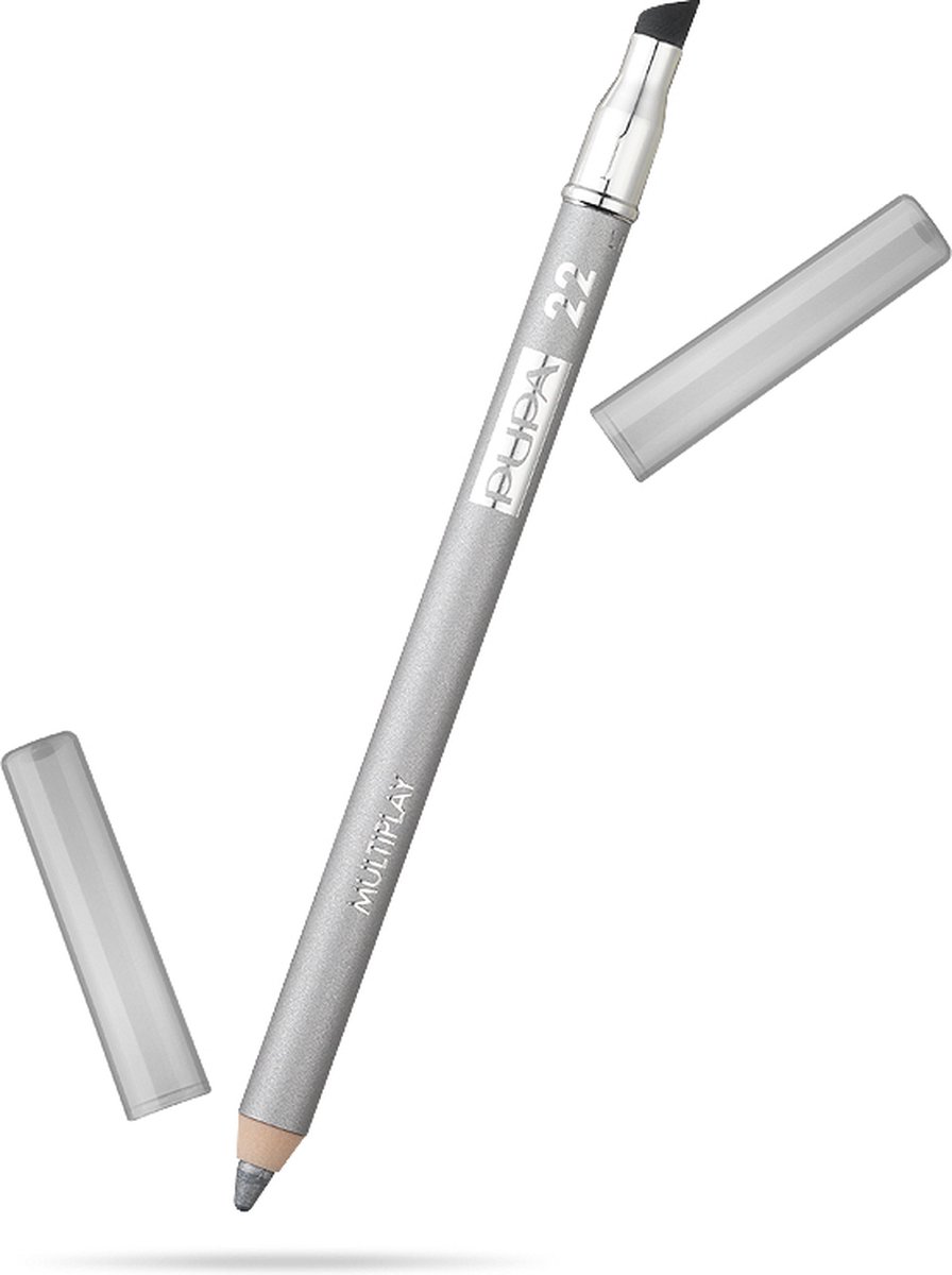Goedkoopste Pupa Milano Multiplay Triple-Purpose Eye Pencil - 022 Pure Silver 1,2gr