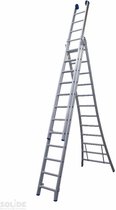 DAS Atlas ladder 3 delig - 3x12 treden