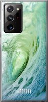 6F hoesje - geschikt voor Samsung Galaxy Note 20 Ultra -  Transparant TPU Case - It's a Wave #ffffff