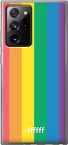 6F hoesje - geschikt voor Samsung Galaxy Note 20 Ultra -  Transparant TPU Case - #LGBT #ffffff