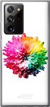 6F hoesje - geschikt voor Samsung Galaxy Note 20 Ultra -  Transparant TPU Case - Rainbow Pompon #ffffff