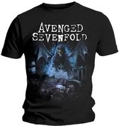 Avenged Sevenfold Heren Tshirt -XXL- Recurring Nightmare Zwart