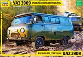 1:35 Zvezda 3644 Russian Military Van UAZ 3909 Plastic kit