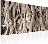 Schilderij - Meditation's Tree.