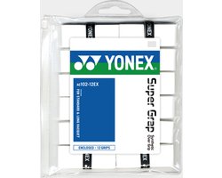 YONEX Overgrip AC102EX PACK-12 SUPER GRAP - Wit