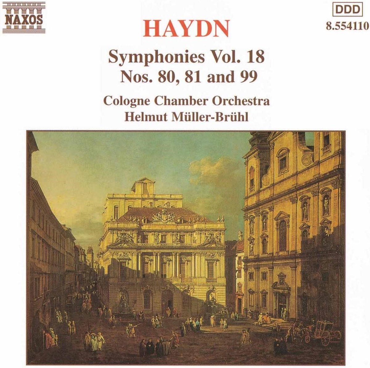 Cologne Chamber Orchestra, Helmut Müller-Brühl - Haydn: Symphonies 80:81:99 (CD)