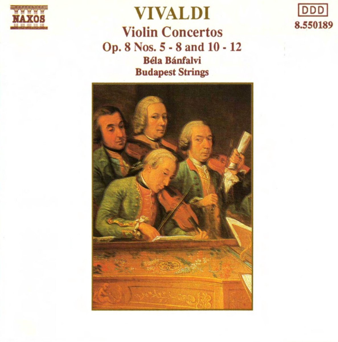 Bela Banfalvi, Budapest Strings - Vivaldi: Violin Concertos Op. 8 Nos. 5 - 8 and 10 - 12 (CD)