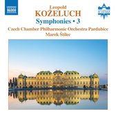 Czech Chamber Philharmonic Orchestra Pardubice, Marek Štilec - Kozeluch: Symphonies, Vol. 3 (CD)