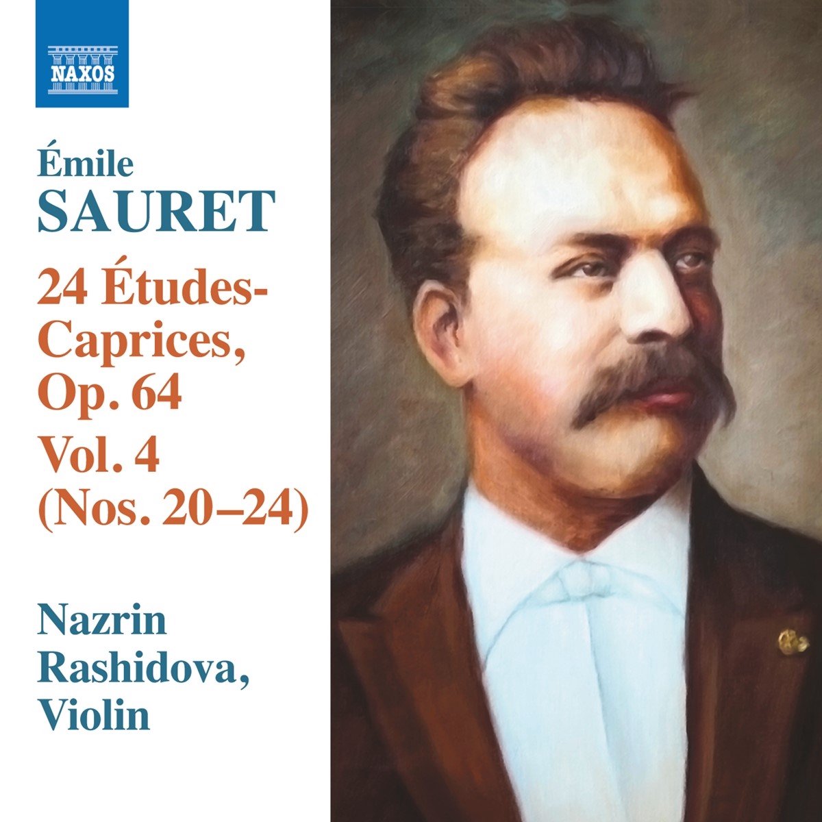 Nazrin Rashidova - Sauret: 24 Etudes-Caprices, Op. 64 Vol. 4 (Nos. 20-24) (CD)
