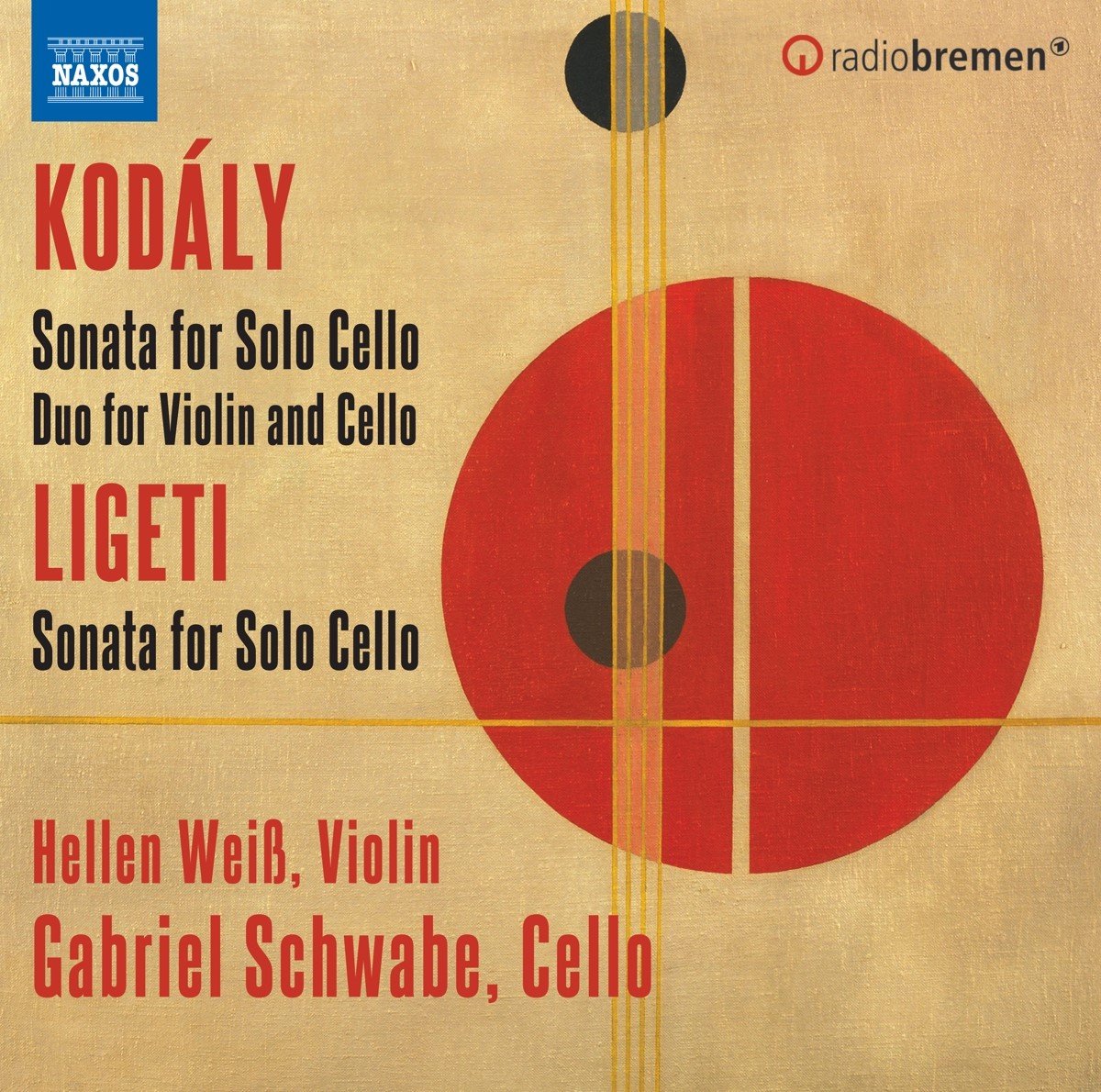 Hellen Weiß, Gabriel Schwabe - Zoltan Kodaly: Sonatas for Solo Cello (CD)