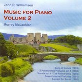 Murray McLachlan - Williamson: Piano Music Volume 2 (CD)
