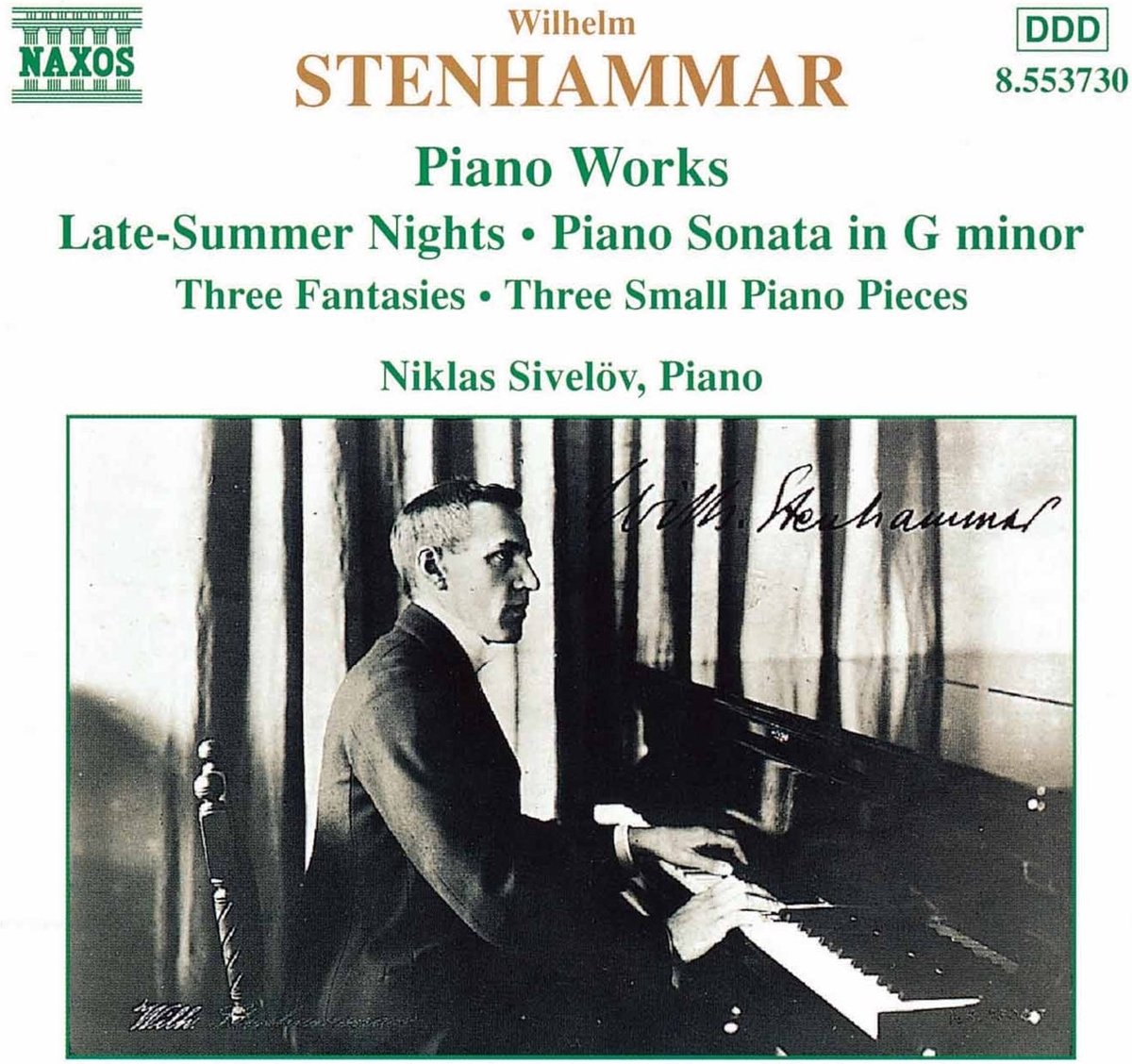 Niklas Sivelov - Stenhammar:Piano Works (CD)