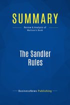 Summary: The Sandler Rules