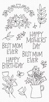 Mother's Day Bouquet Clear Stamps (CS-470)