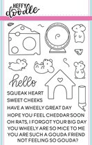 Hello Squeakheart Stamps (HFD0033)