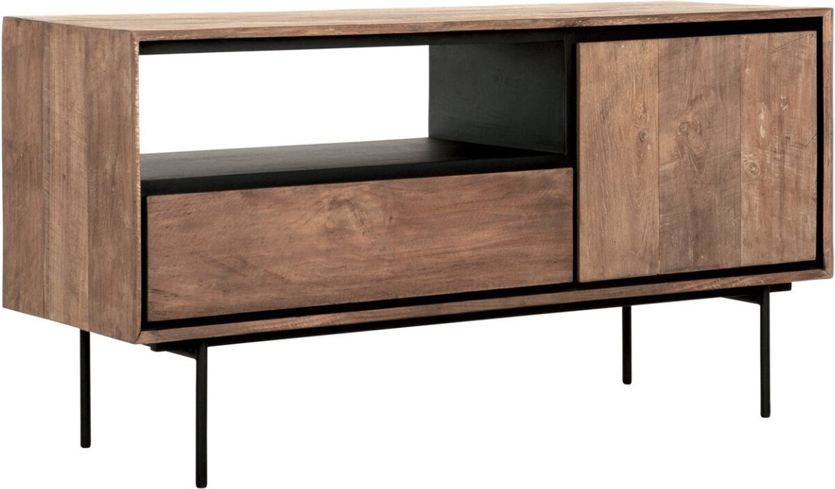 24Designs Metropole TV-Meubel Klein - B115 X D40 X H60 Cm - Teakhout