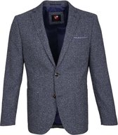 Suitable - Blazer Art Blauw - 46 - Tailored-fit