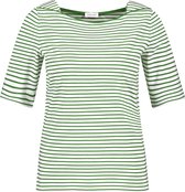 GERRY WEBER Dames Gestreept shirt, organic cotton