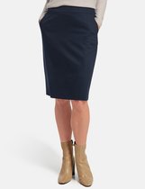 GERRY WEBER Dames Rok met een split aan de voorkant Dark Navy-34