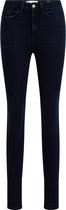 WE Fashion Dames high rise skinny fit broek