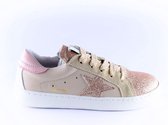 Clic sneaker CL-20305 beige neus rosé glitters-31