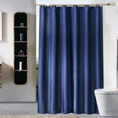 Badkamer Gordijn - 200x200 cm - Style 4 - Accessoires voor Douchegordijnstang - Met haakjes - Badgordijn - Rolgordijn