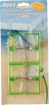 Tafelkleedklemmen 4 Cm 8 Stuks groen