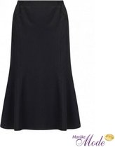 Sensia Fashion (klok)rok Ranco elastiek - Zwart WT Maat:50