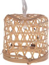 Ibiza Style - Bamboo Basket Licht String with 10 lights