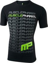 Crew Neck Flagship Tee Black (MPTS407) M