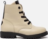 Muyters Veterboots beige Leer 28613 - Maat 23