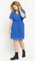 LOLALIZA Rechte jurk - Blauw - Maat 44