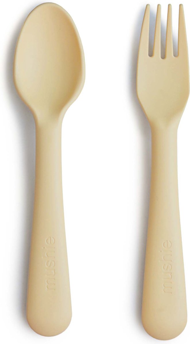 Goedkoopste Mushie Kinderservies Vork Lepel