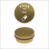 Pillen Blikje Met Naam Gravering - Gido