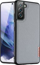 Dux Ducis - Hoesje geschikt voor Samsung Galaxy S22 Plus - Fino Series - Back Cover - Licht Blauw
