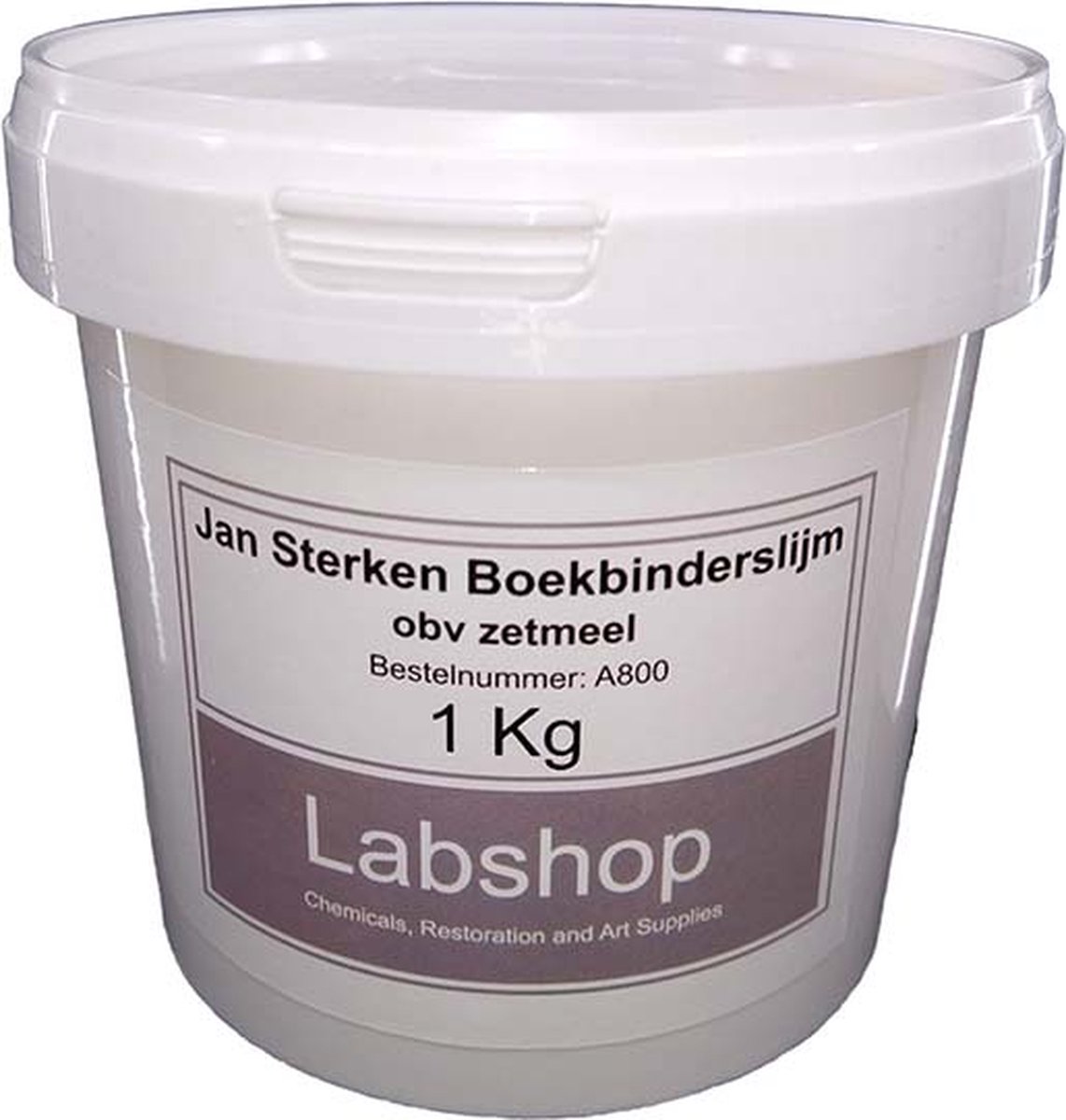 Labshop - Jan Sterkenlijm - Boekbinderslijm obv zetmeel 1 kilogram