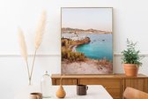 Poster Ibiza #3  - 100x140cm - Premium Museumkwaliteit - Uit Eigen Studio HYPED.®