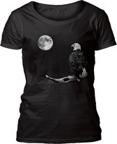 Ladies T-shirt By The Light Of The Moon Eagle L