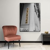 Poster Balenciaga Store - Dibond - Meerdere Afmetingen & Prijzen | Wanddecoratie - Interieur - Art - Wonen - Schilderij - Kunst