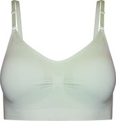 MAGIC Bodyfashion Comfort Bra Spaghetti Straps Bamboo Dames Beha Soft Green - Maat M