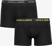 Jack & Jones heren boxershorts 2-pack - Zwart - Maat XL