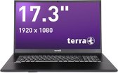 Wortmann AG TERRA MOBILE 1716 Notebook Zwart 43,9 cm (17.3") 1920 x 1080 Pixels Intel® 10de generatie Core™ i5 8 GB DDR4-SDRAM 500 GB SSD Wi-Fi 5 (802.11ac) Windows 10 Pro